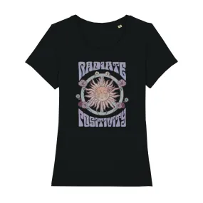 Bio Damen T-Shirt | Positive Ausstrahlung