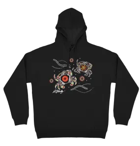 Adults Cozy Hoodie - Crabs By Alisha Pawley