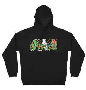 Adults Cozy Hoodie - Parrots Paradise By Susan Betts