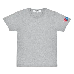 COMME des GARÇONS Play x Invader Men's Icon T-Shirt - Grey