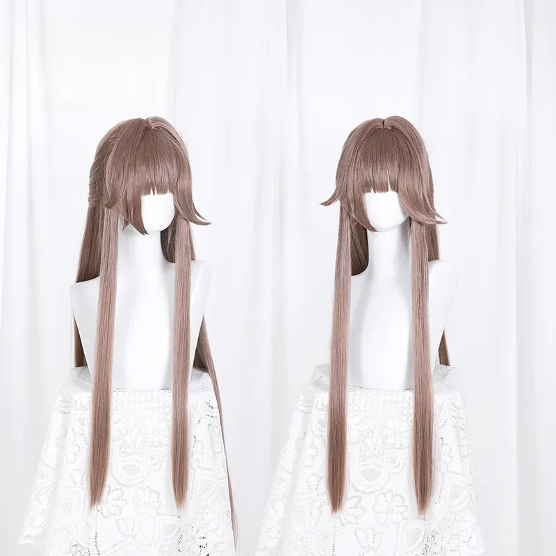 Honkai Star Rail Herta Long Light Brown Wig ON797