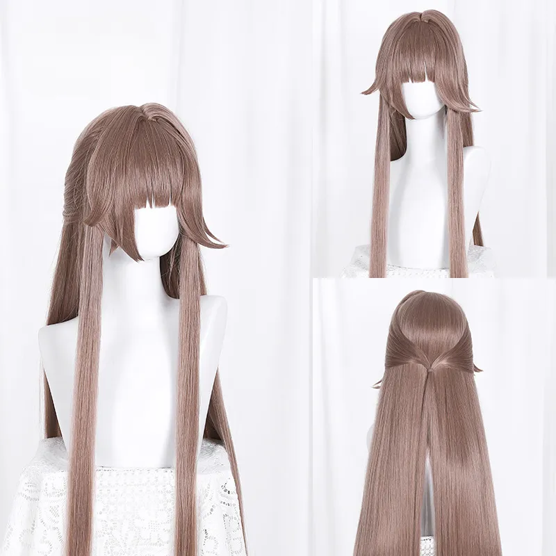 Honkai Star Rail Herta Long Light Brown Wig ON797