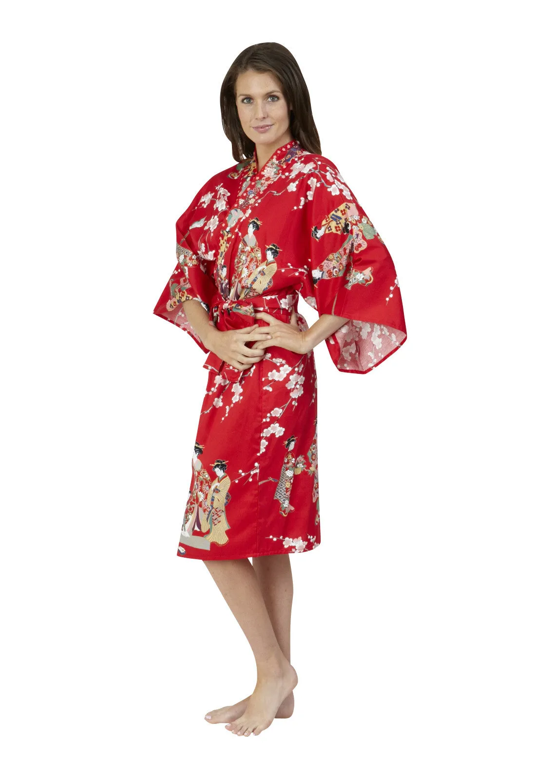 Kimono Beauty Cotton Short Kimono