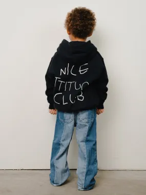 Nice Attitude Club Organic Oversize Kids Hoodie