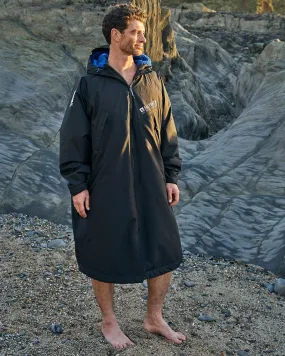 Recycled Changing Robe - Black/Blue