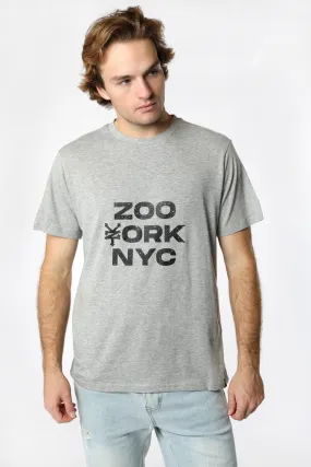 T-Shirt Imprimé Logo NYC Zoo York Homme