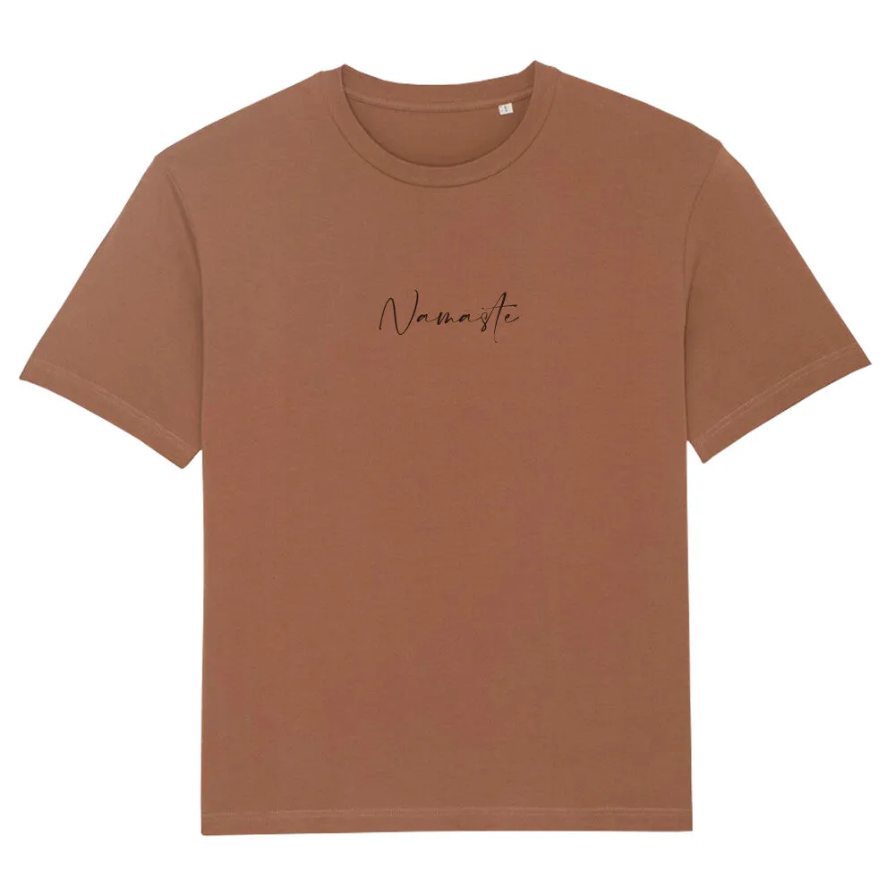 T-Shirt Oversize Bio - Namaste -