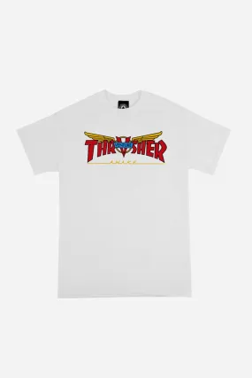 T-shirt Thrasher x Venture Blanc