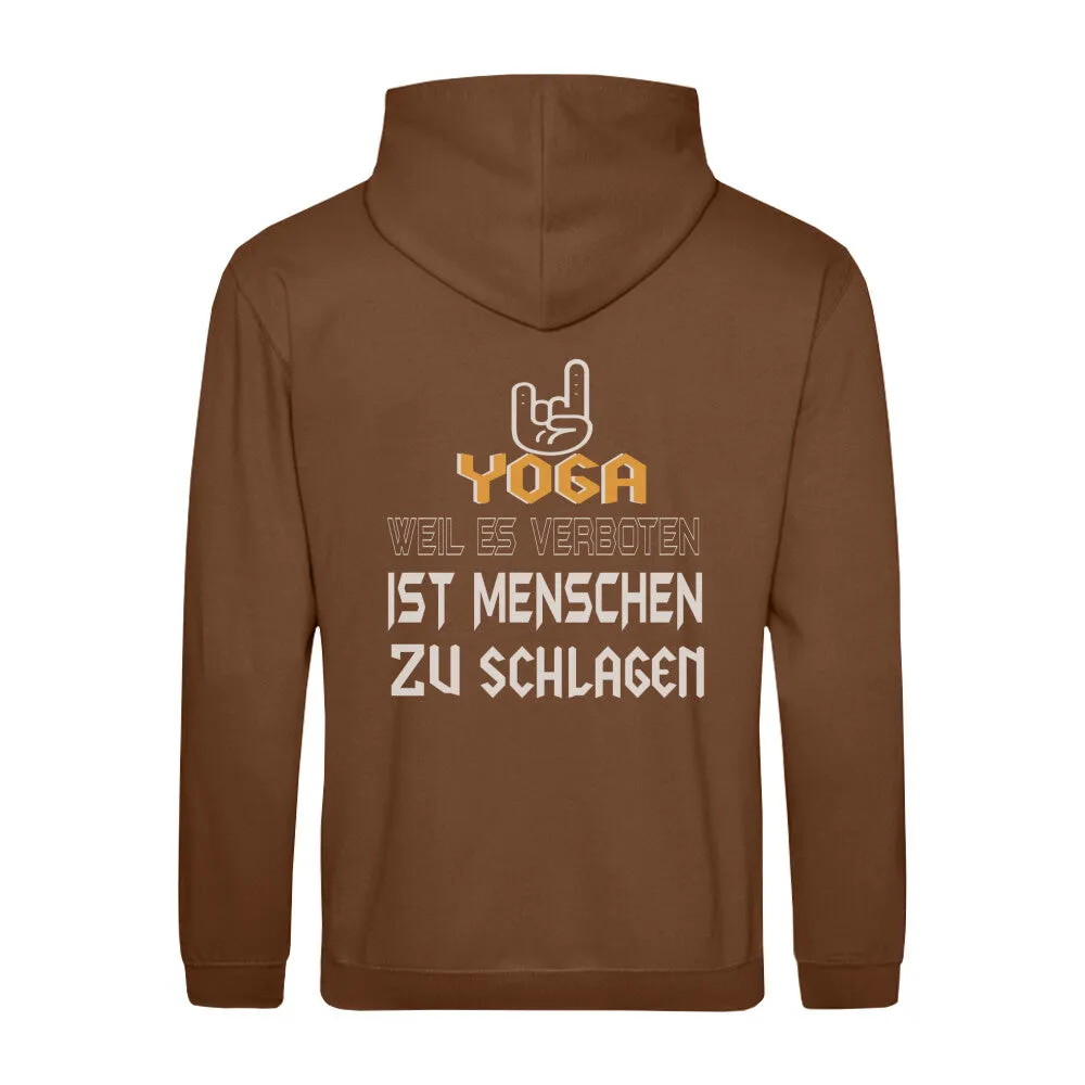 Yoga Spruch Bio Hoodie